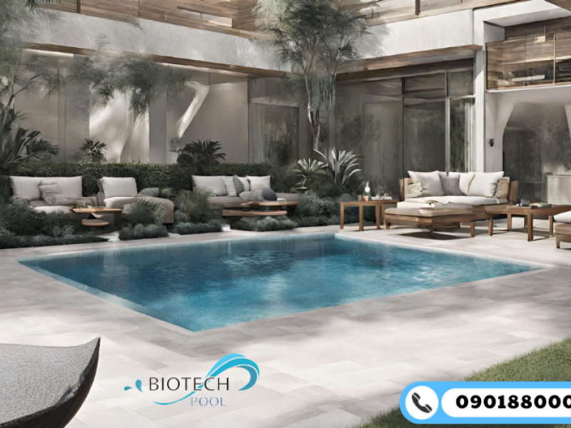 Những mẫu thiết kế hồ bơi đẹp - sang trọng - Biotechpool