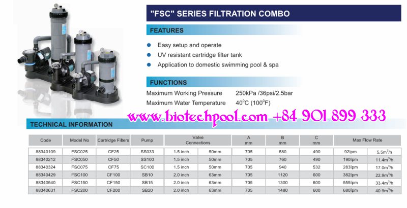 BỘ LỌC VỆ SINH DI ĐỘNG HỒ BƠI COMBO FILTER CARTRIDGE, SWIMMING POOL PUMPS, COMBO FILTER SYSTEM, pool pumps for sale, swimming pool equipment, pool pump motor, pool equipment